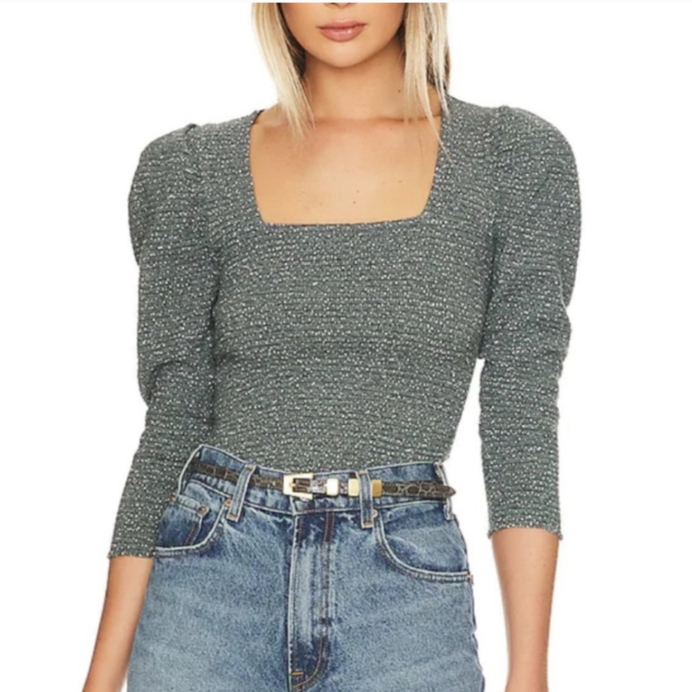 Revolve Nation LTD Alexandra Smocked Top